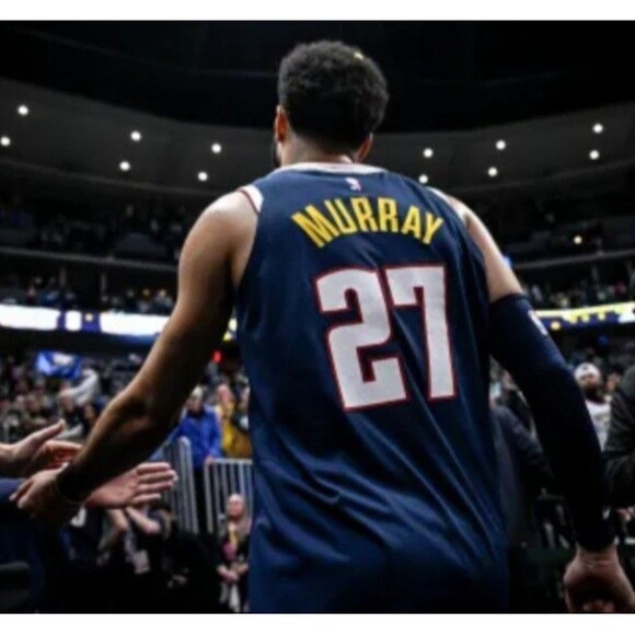 Jamal Murray (Nike)-(Nuggets)-(Blue)-(Jersey)-(New Condition)-(Size:XL)-$90.00 - Picture 6 of 10